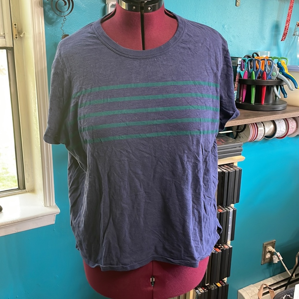 Blue tee shirt